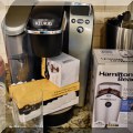 K11. Keurig coffee maker. 